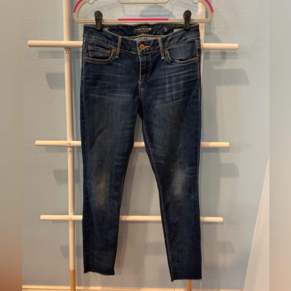 Perfect skinny jeans Lucky Brand sz 0